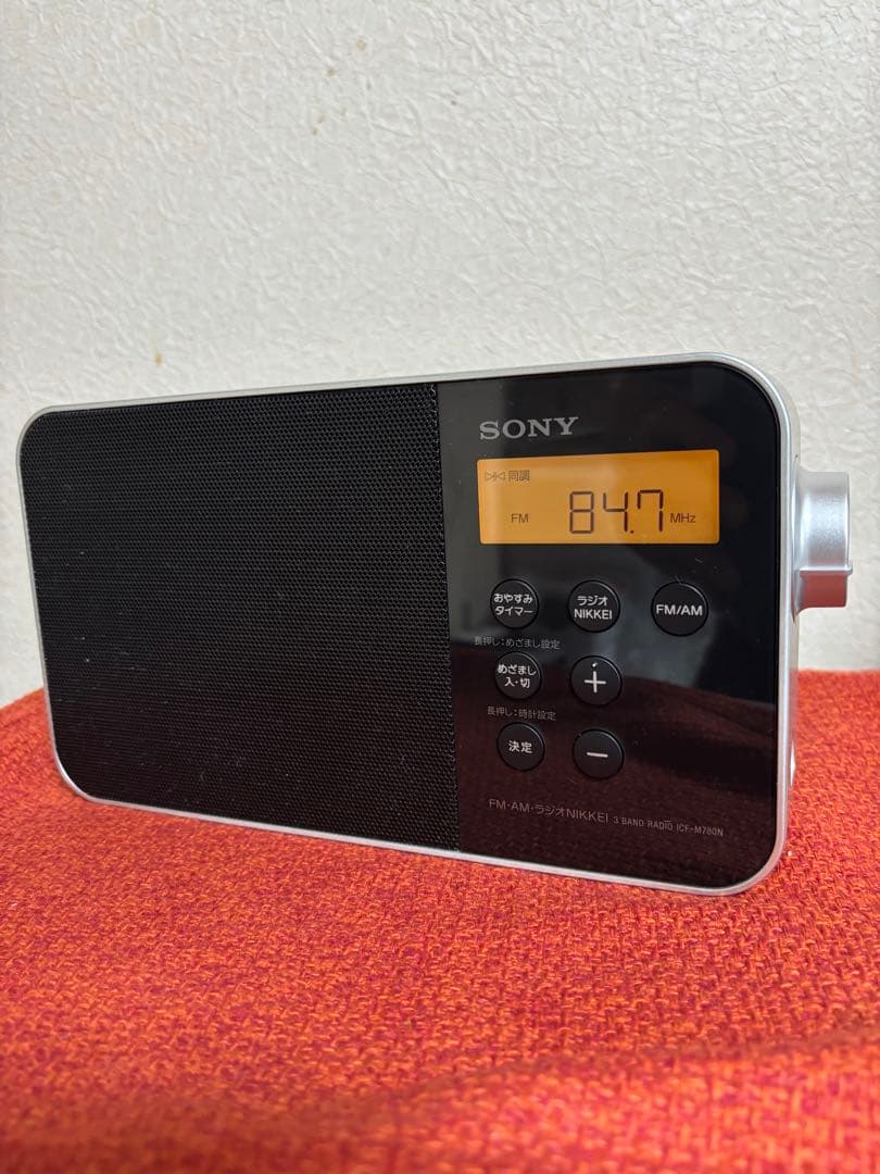 ソニー　icf-m780n 2021年製　美品　 ACコード、取説、箱付き
