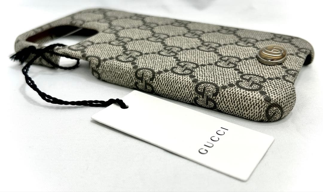 ●新品未使用●GUCCI グッチ iPhone13ProMax ケース GG柄●