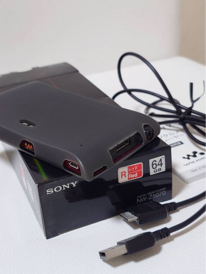 SONY ウォークマン Zシリーズ レッド　NWーZ1070【ジャンク品として】