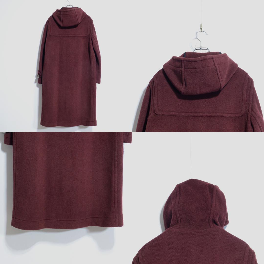 超極上品 旧タグ グレンフェル ダッフルコート ムーアブルック ワイン サイズM