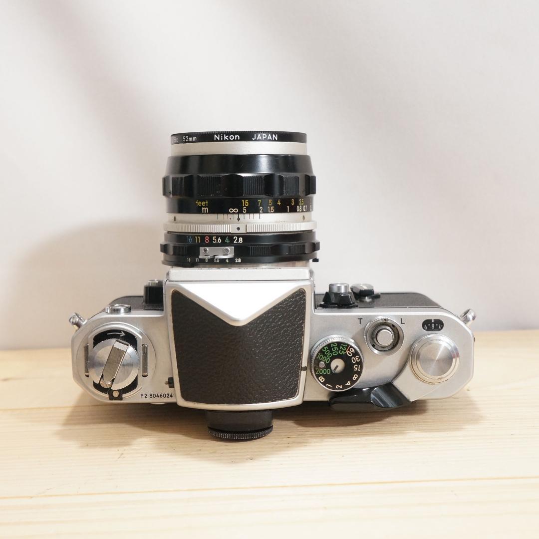 【動作確認済/説明書付】ニコン Nikon F2 アイレベル 35mmセット