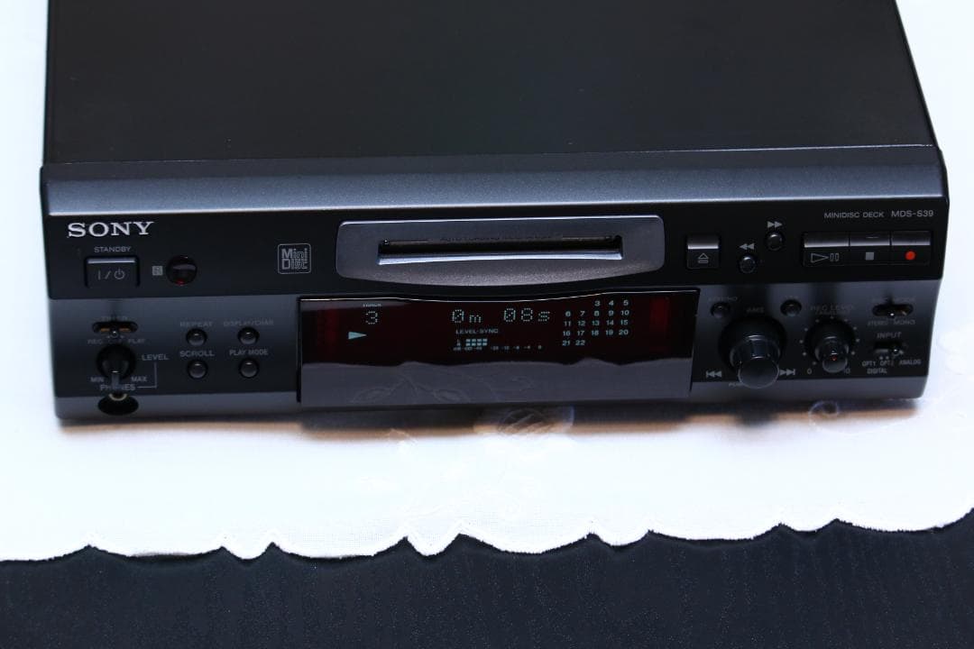 SONY MDS-S39 MDデッキ　MDプレイヤー/レコーダー　日本製　完動品
