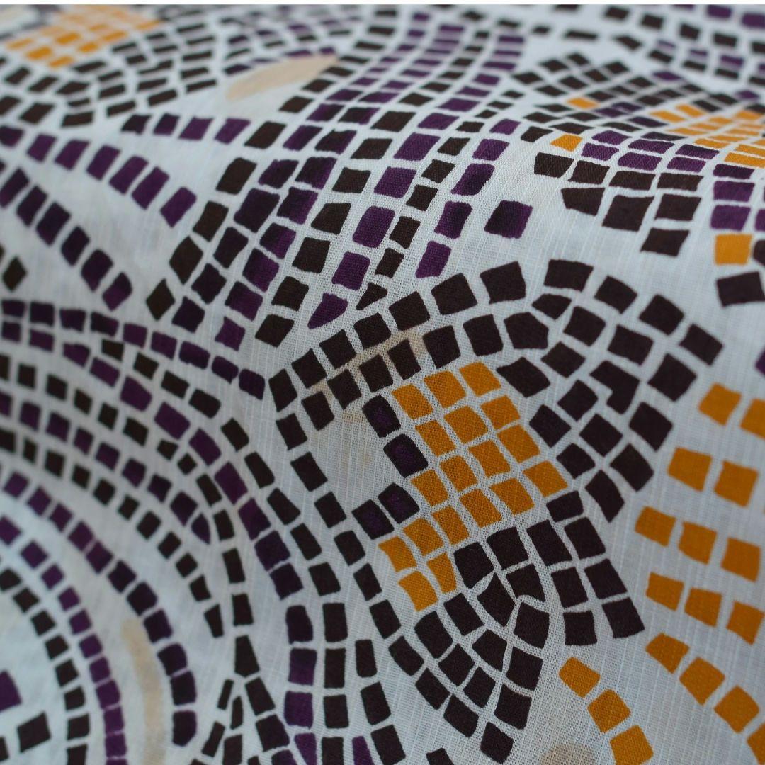 新品 新作 Utatane×ニコアンティーク 浴衣3点セット(帯・下駄)