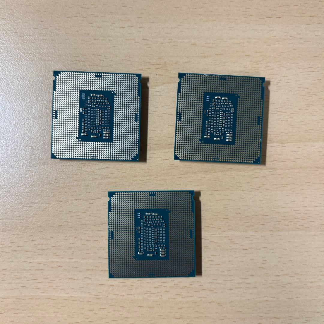 Intel Core i5-7400 CPU 3個セット