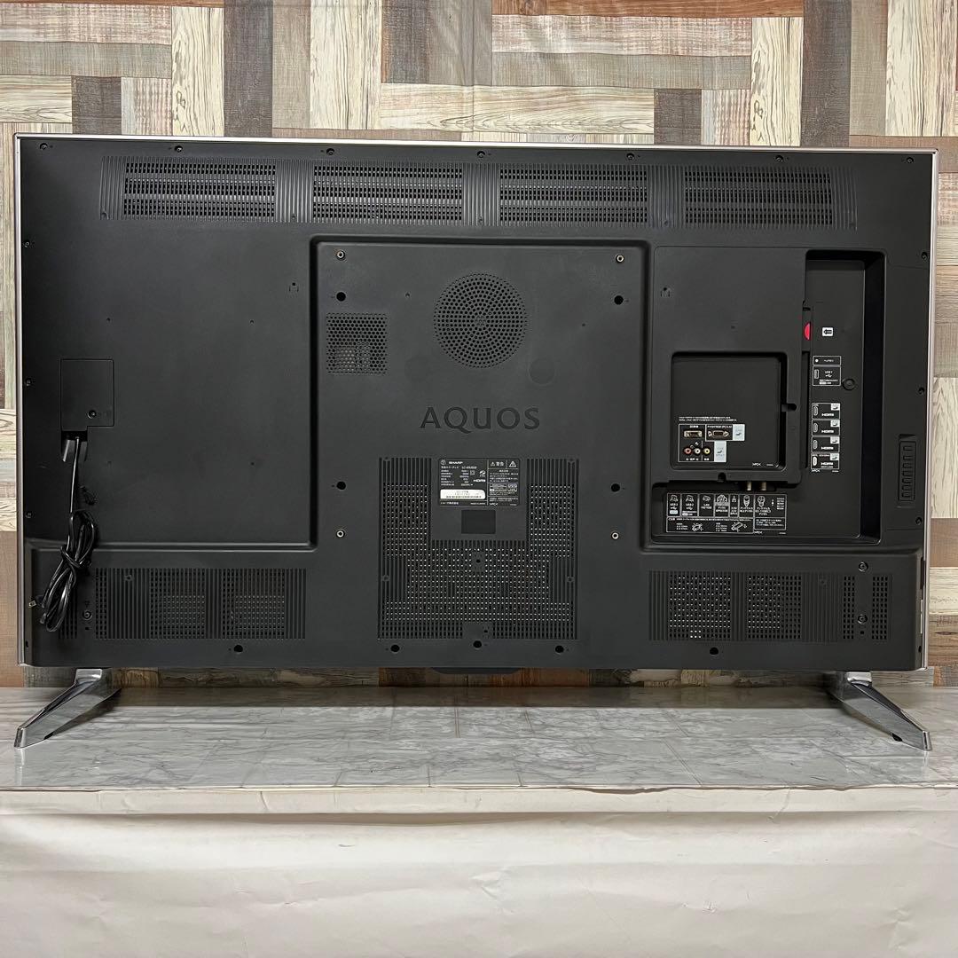 即日受渡❣️全国送料込シャープ60型4K液晶テレビ高精細大画面外付けHDD録画可能