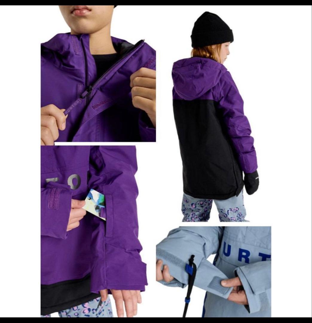 BURTON スノーボードウェア キッズ M ジャケット
