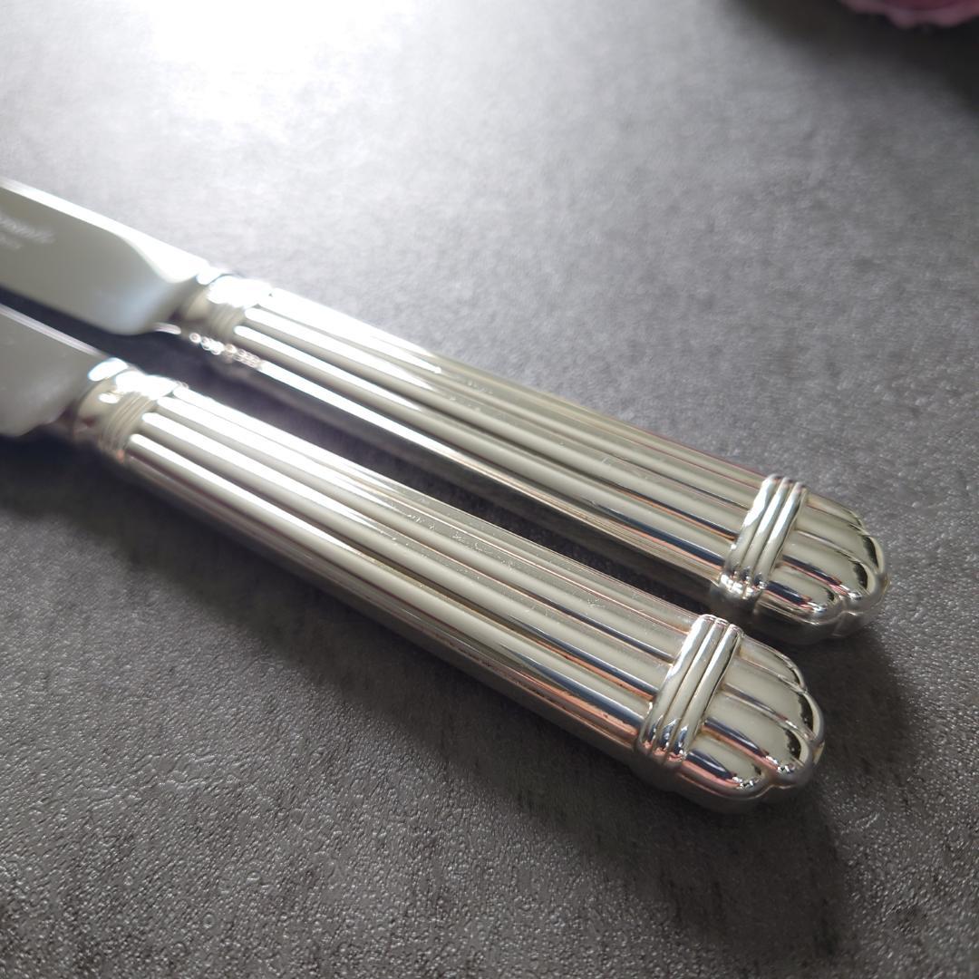 希少 極美品 クリストフル アリア デザートナイフ 未開封含む 6点