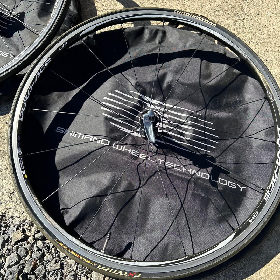 SHIMANO 完組ホイール カセット付き ETRTO 25C