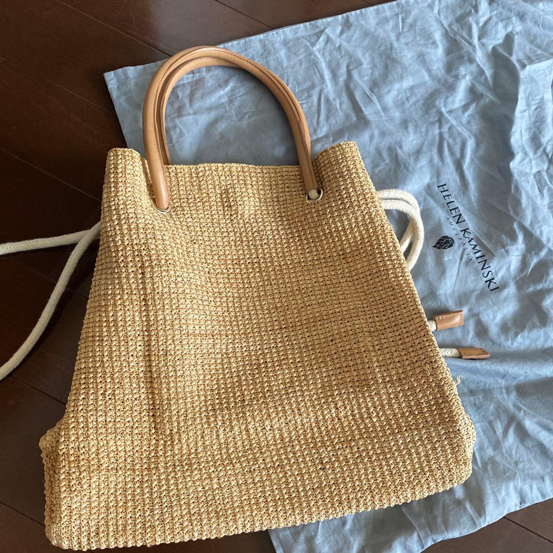 HELEN KAMINSKI ベージュ トートバッグ 保存袋付き