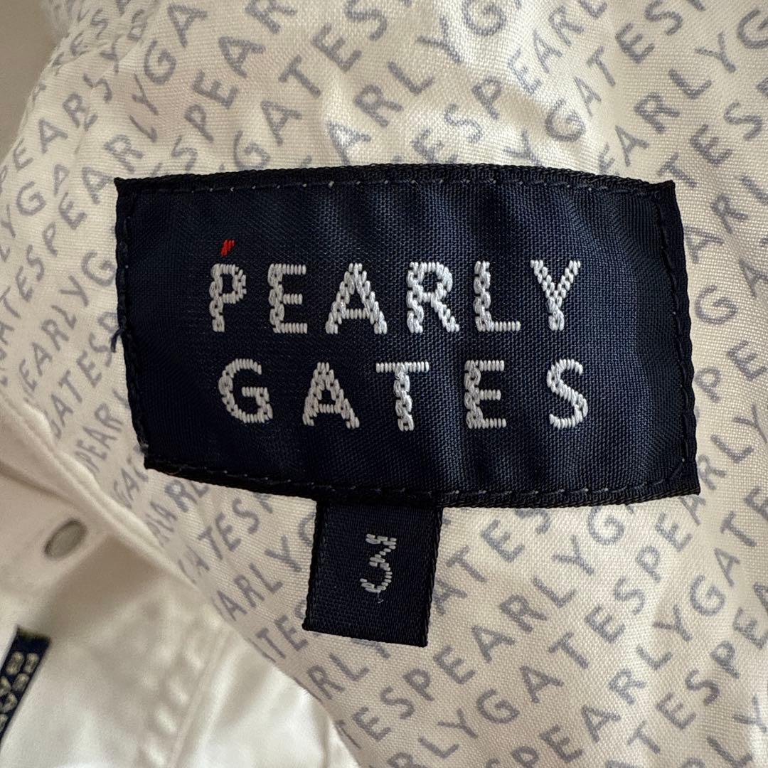 パーリーゲイツ　ハーフパンツ　短パン　白　ホワイト　3 S