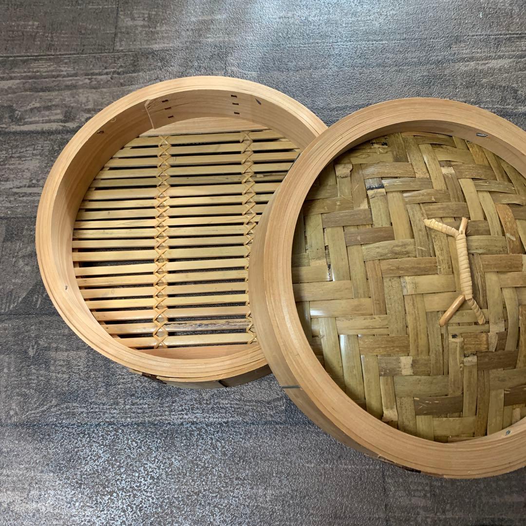 桜皮手ヌイ製　せいろ33cm