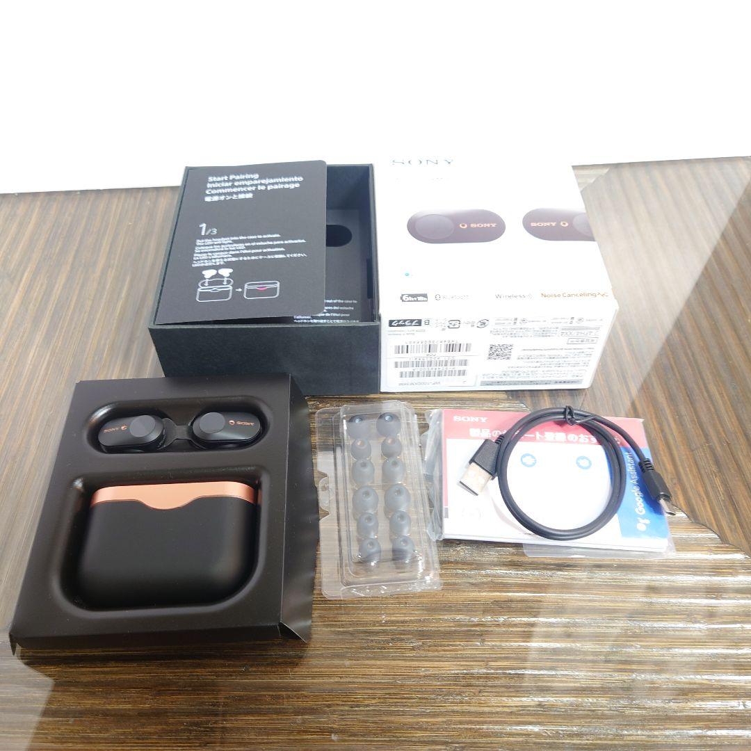 SONY WF-1000XM3 ワイヤレスヘッドホン【未使用に近い】