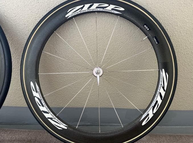 ジップ ZIPP 404 カーボン チューブラー ホイール シマノ 10S リム