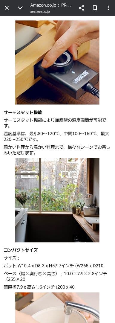 PRINCESS マルチグリルポット 未開封⭐️再販なし