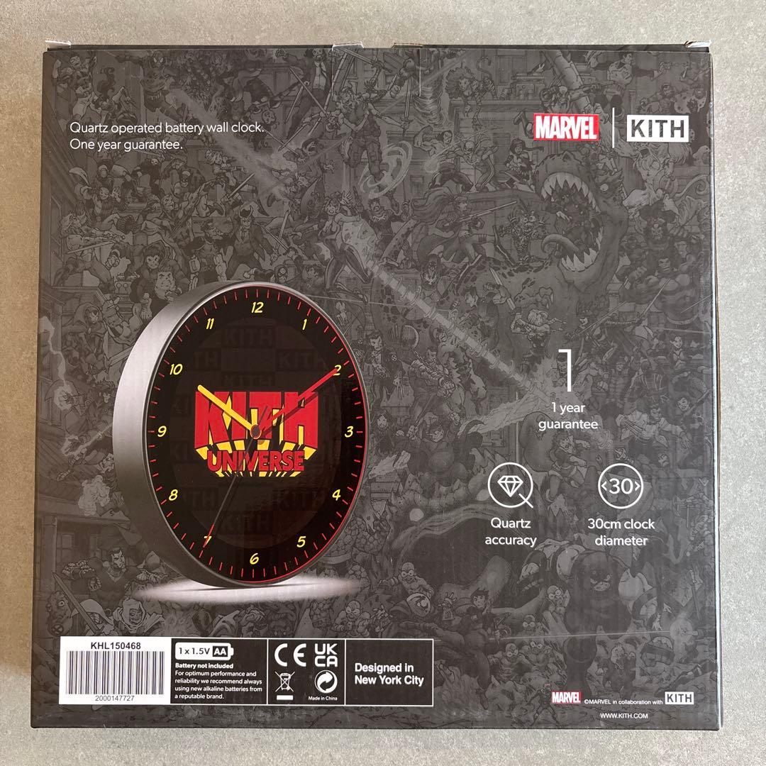KITH UNIVERSE 壁掛け時計 30cm