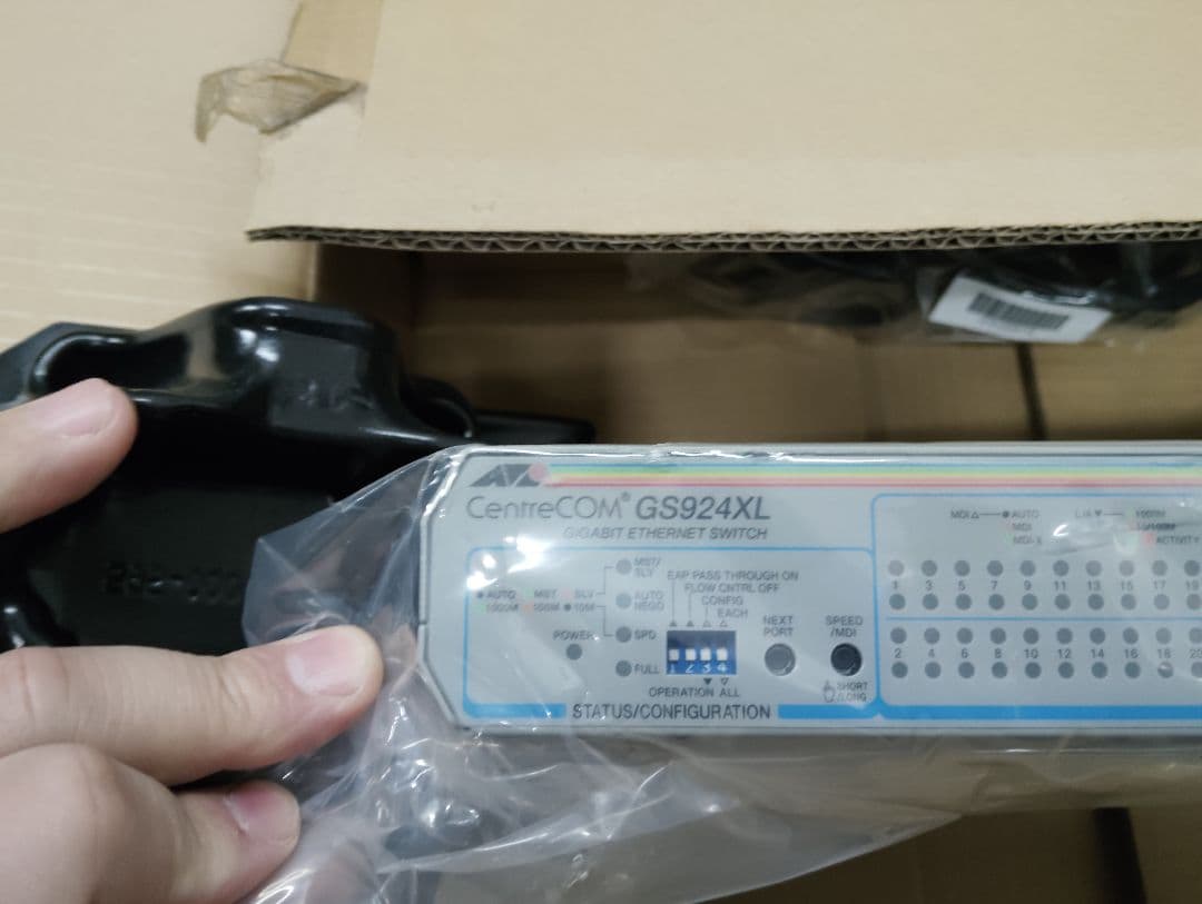 GS924XL アライドテレシス 24ポート スイッチングハブ