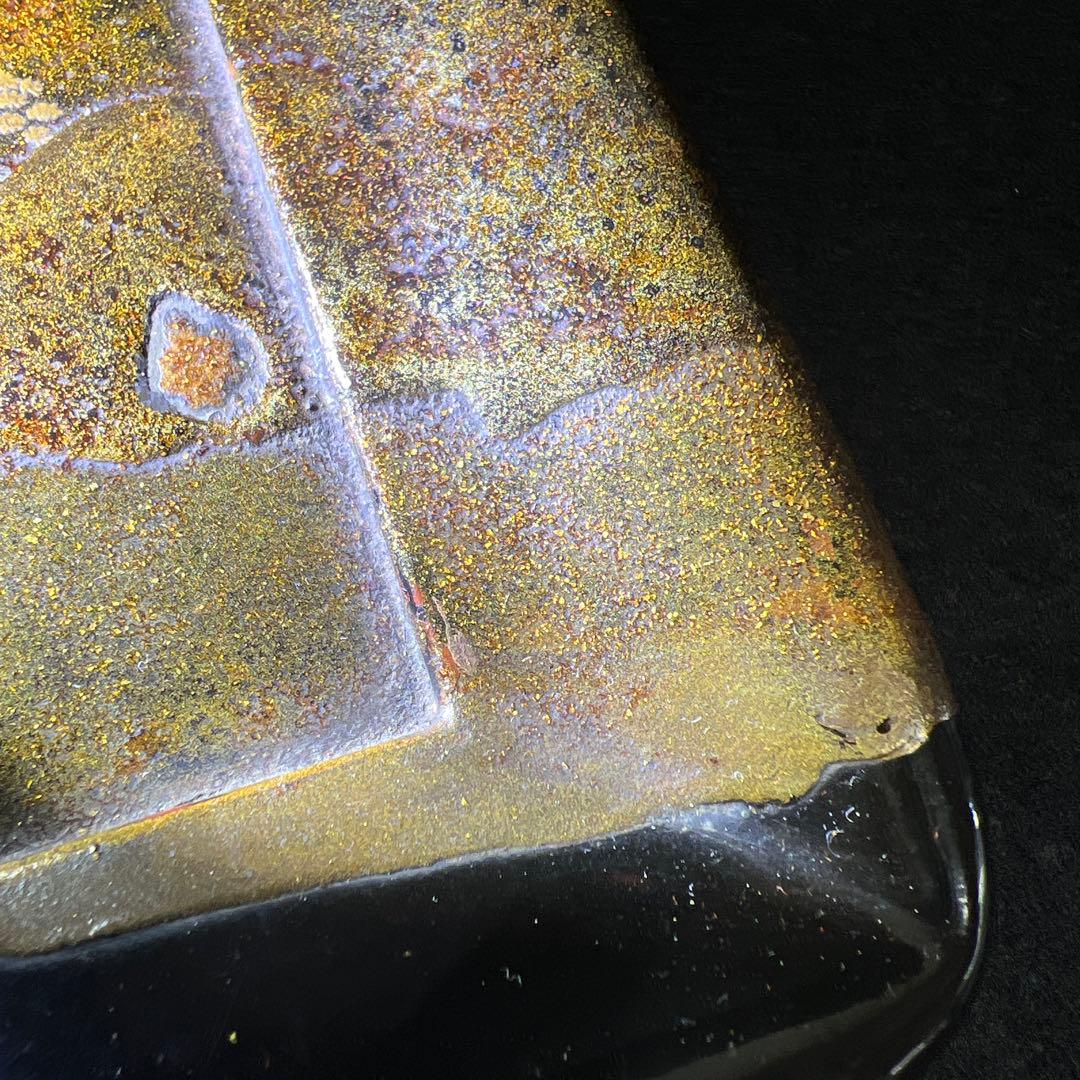 専用　時代盛蒔絵　八橋図盆　木箱付　幅25.8㎝　東Y7-1229☆2Fトヒルト