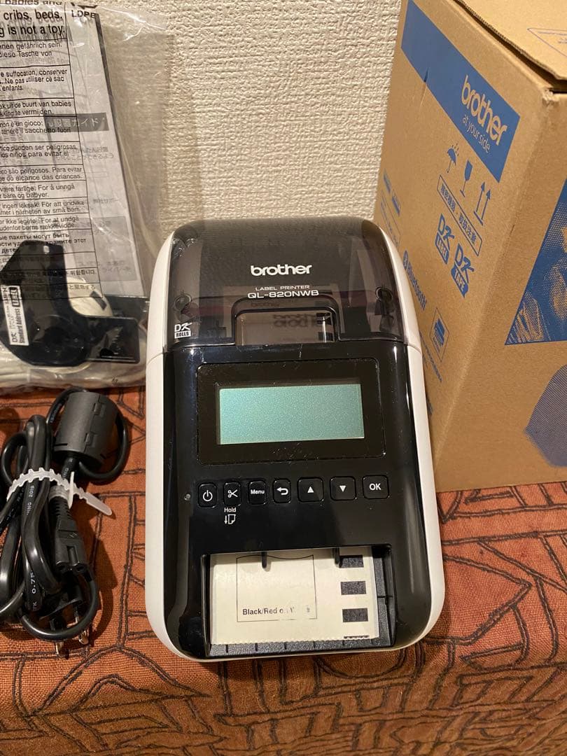 brother QL820NW 写真内一式