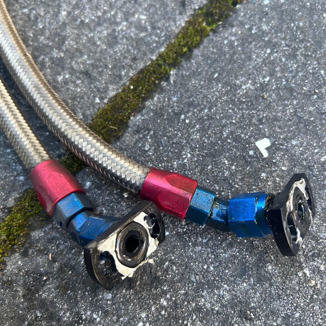 オイルクーラー　真鍮　z400fx z550fx ゼファーx バイク　冷却