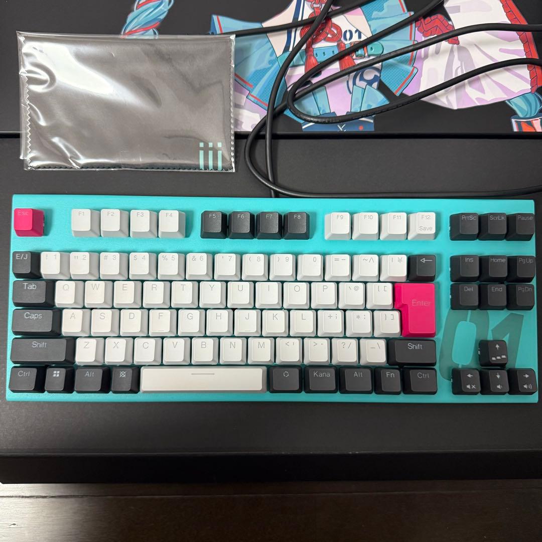 REALFORCE × 初音ミク GX1 X1UCM1 日本語配列