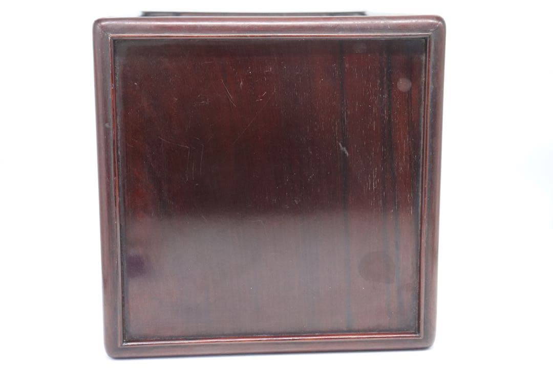 紅木　花台　したん　唐木　茶道具　送料込み1020