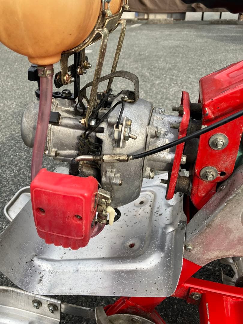 水田エンジン除草機