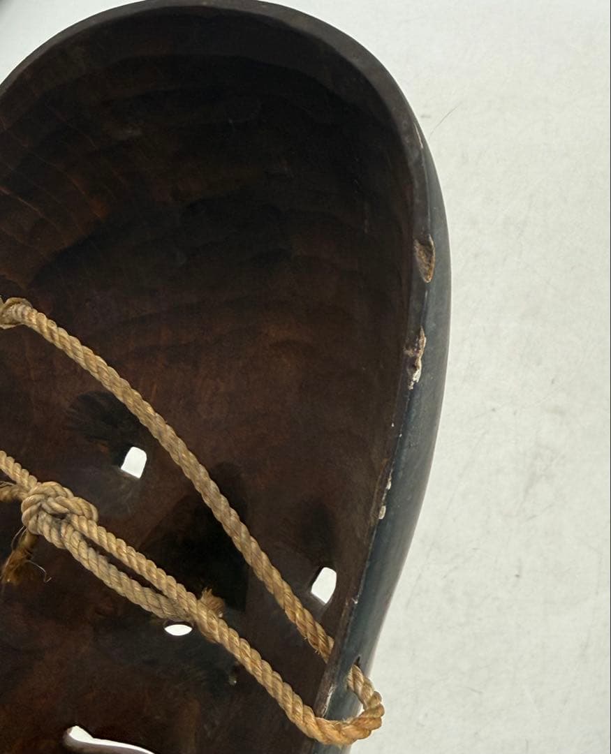 能面　増女　木彫　お面　女神　天女　送料込み260203