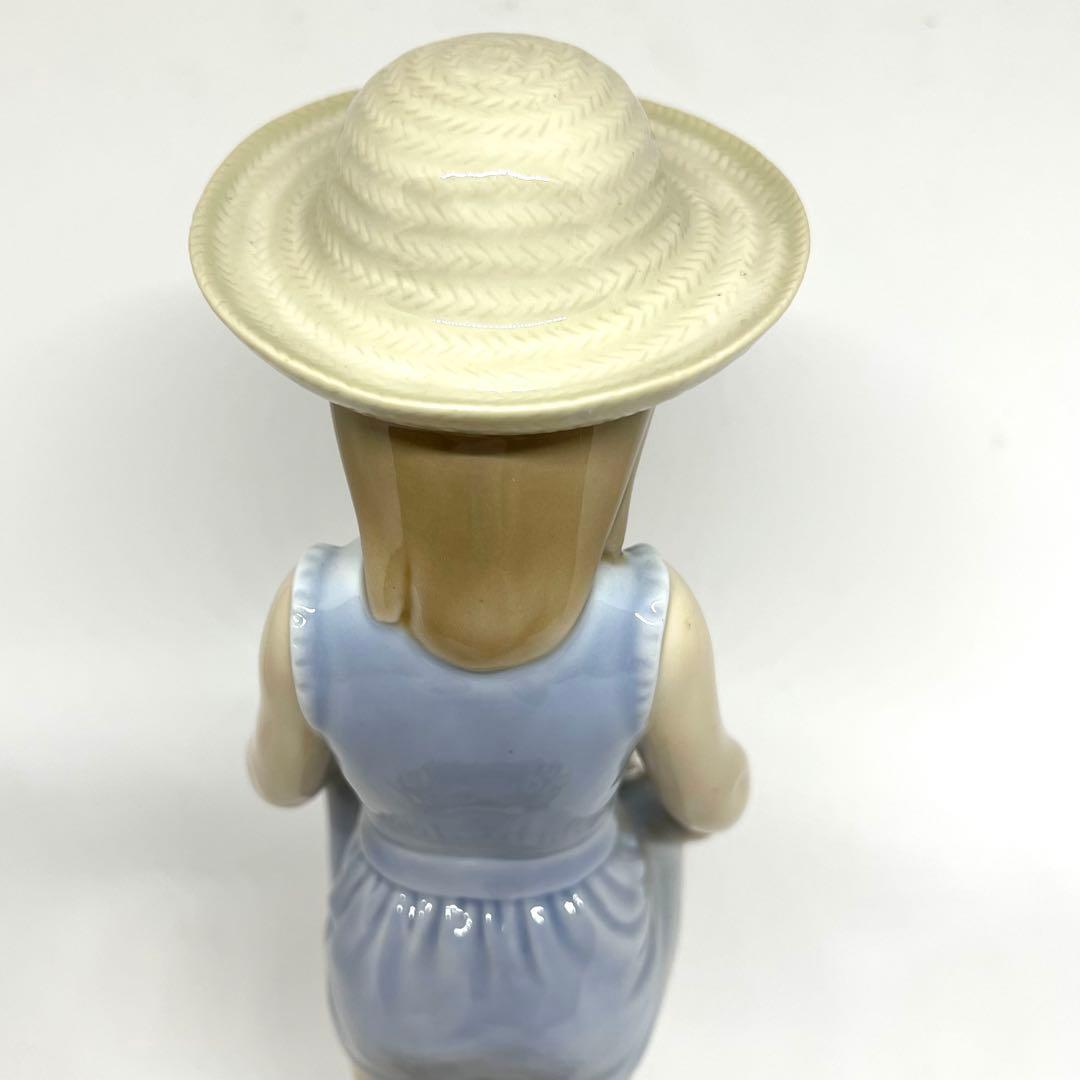 リヤドロ LLADRO スカートに花いっぱい フィギュリン 少女 インテリア