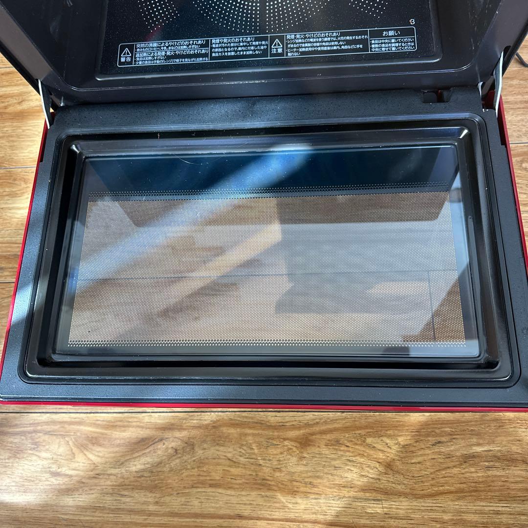 美品　東芝　過熱水蒸気オーブンレンジ　ER-TD3000(R)　30L