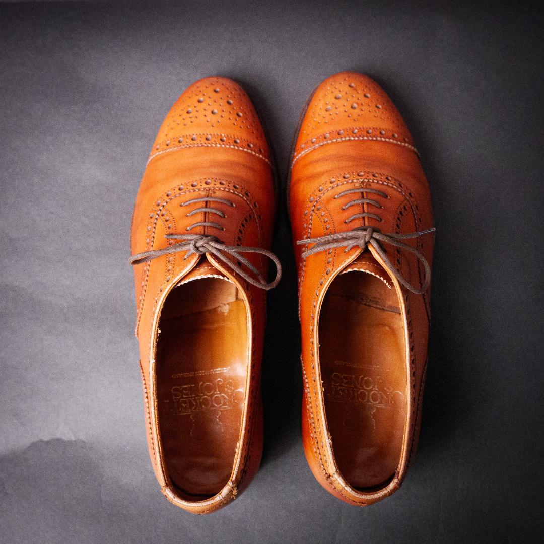 タイムセール　Crockett&Jones クロケット&ジョーンズ　セミブローグ