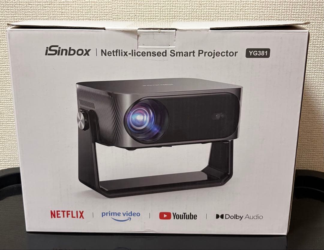 iSinbox プロジェクター 1200ASNI 4K対応 オートフォーカス