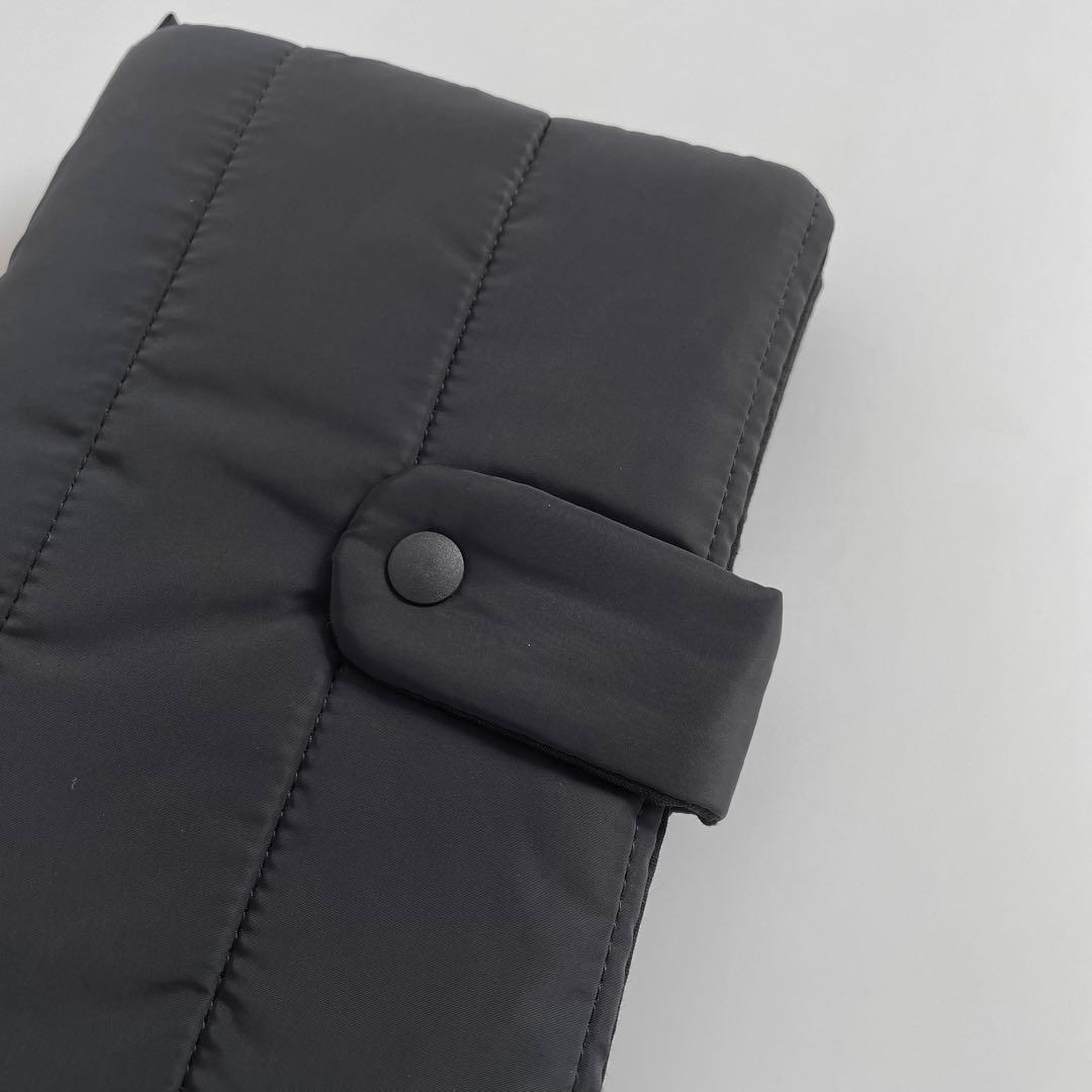 早い者勝ち　韓国　バインダー　カバー　貯金　現金管理　ブラック　シンプル