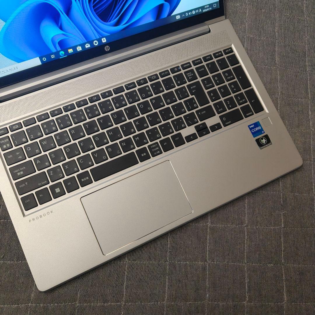 2022年8月 HP 日本製 美品 爆速12世代 i7 32GB 1TB 59