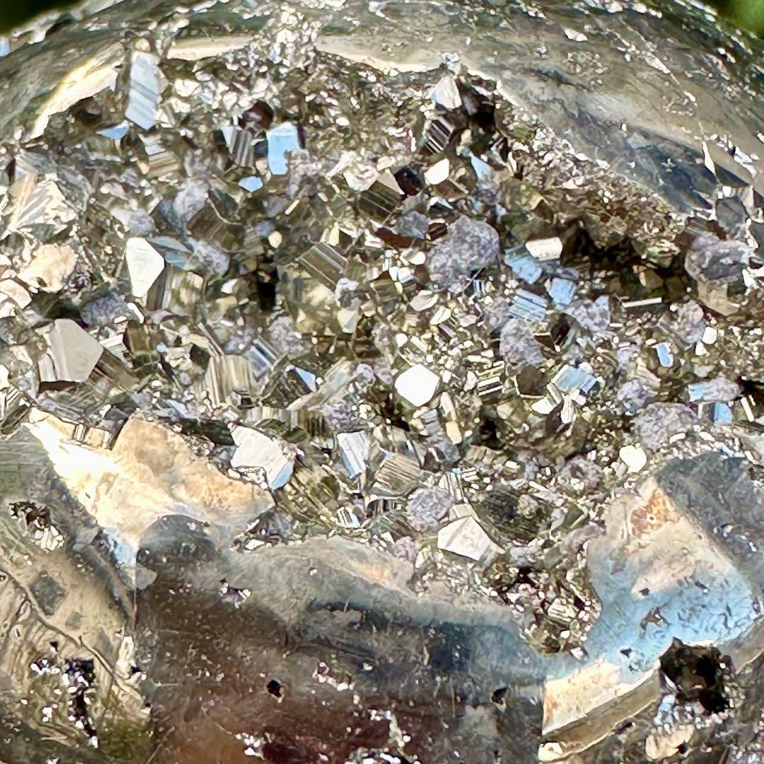 パイライト 黄鉄鉱 邪気祓い 丸玉 スフィア MY485