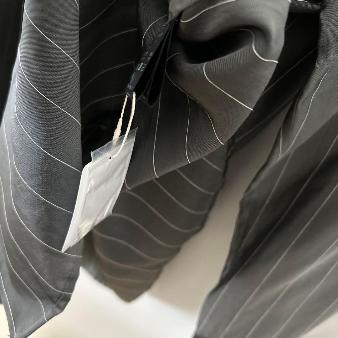 トゥデイフル　Stripe Silky Shirts