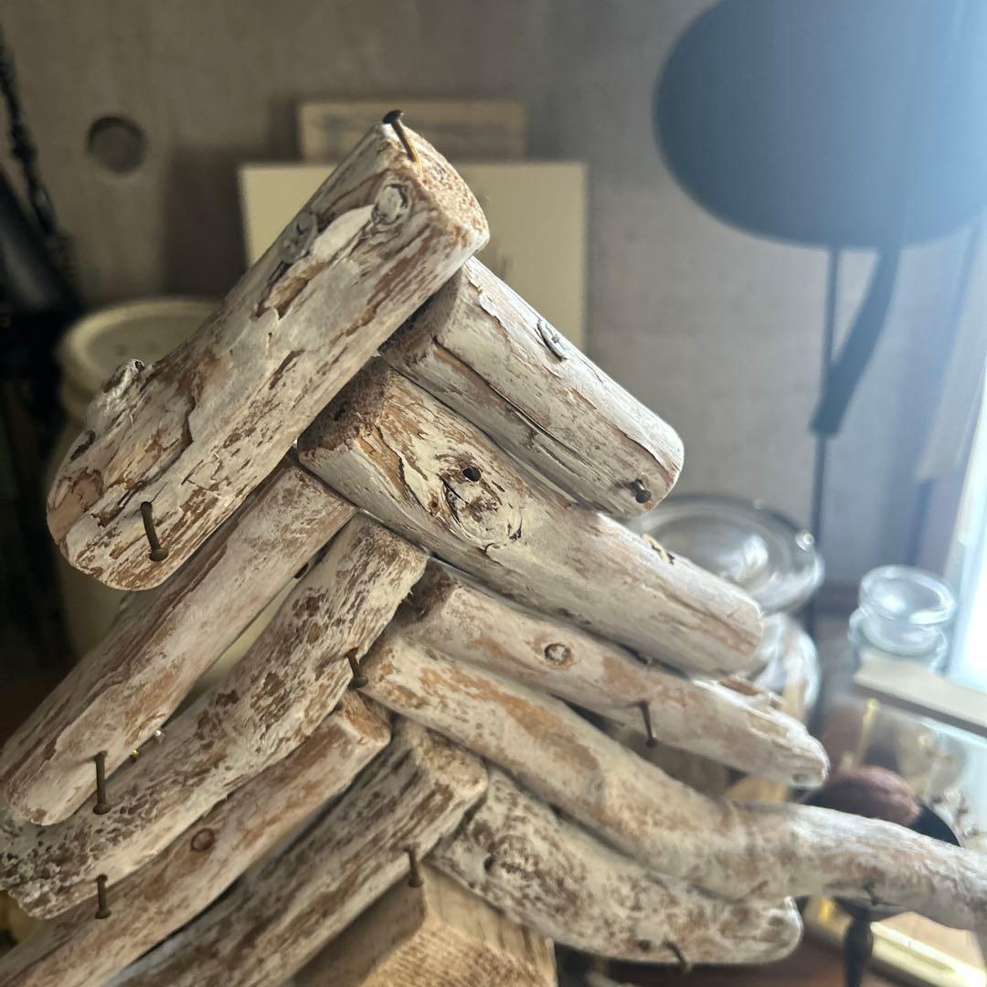 流木のクリスマスツリー 木製クリスマスツリー