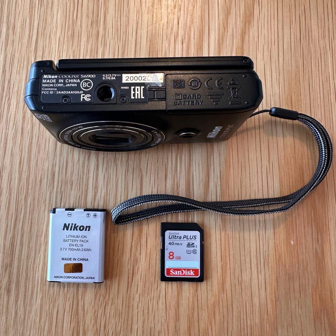 美品 Nikon Coolpix S6900 コンデジ カメラ デジカメ