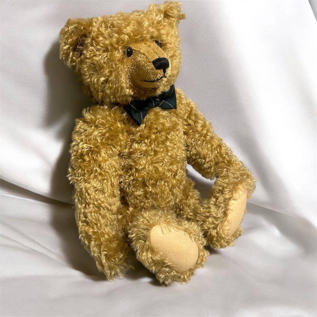 【希少 美品】Steiff シュタイフ ヘンダーソン グロウラー入　テディベア