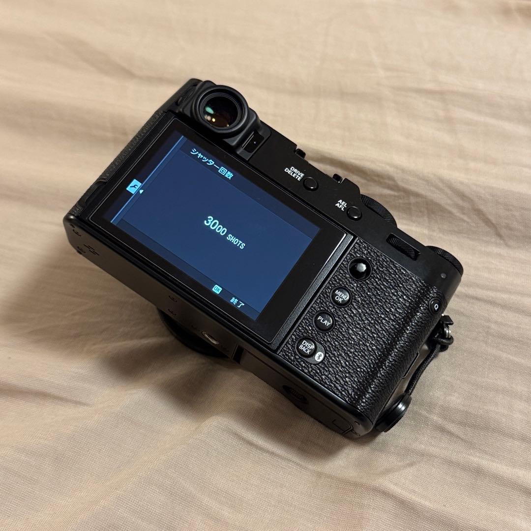 2026年1月購入　X100VI BLACK 日英版　FUJIFILM