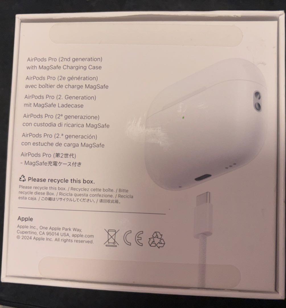 【美品付属品未使用】AirPodsPro（第2世代） USB-Cタイプ
