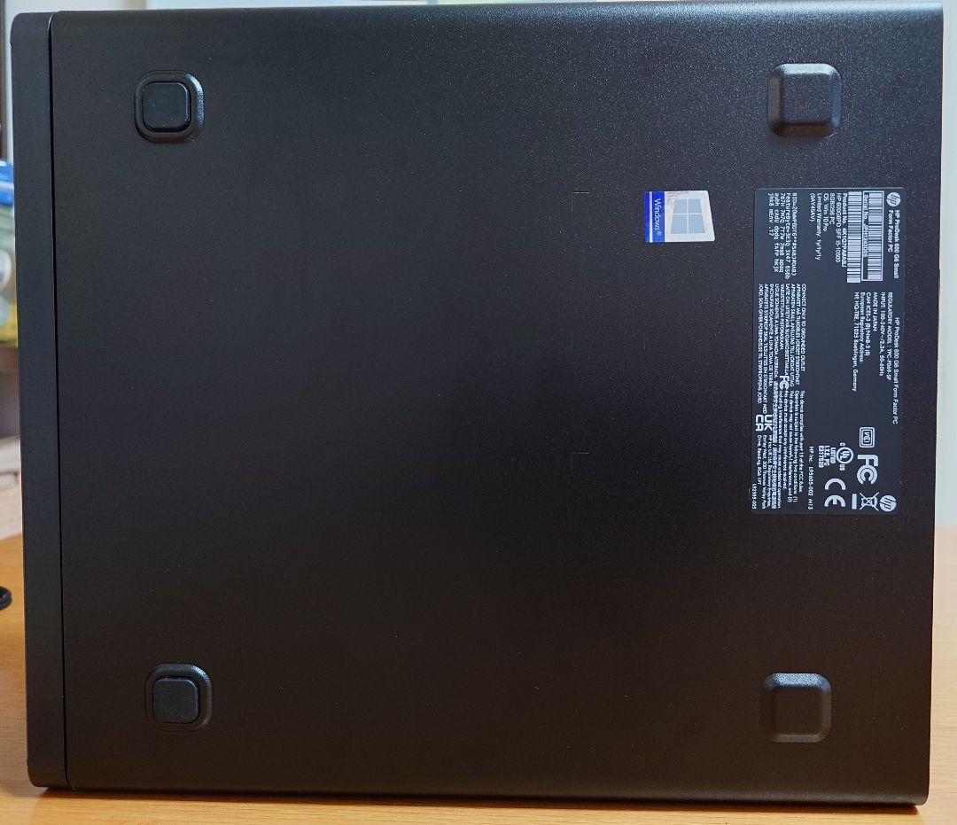 Windowsデスクトップ HP ProDesk 600 G6 Small