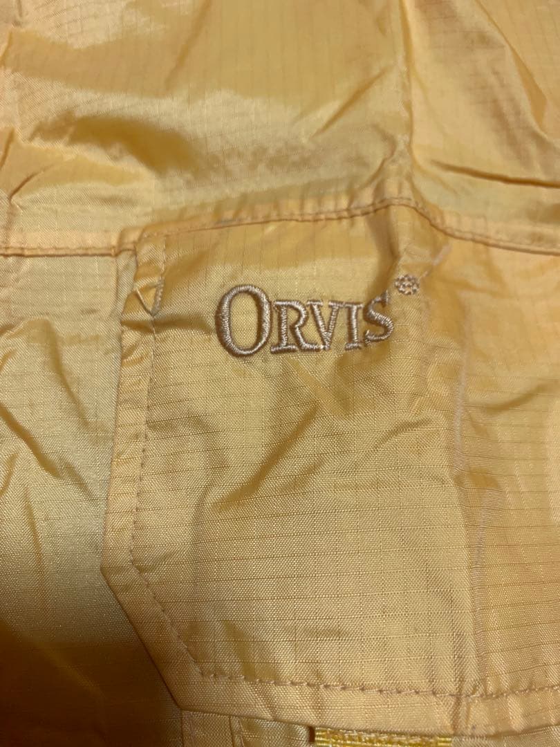 ✨希少緑タグ✨90s ORVIS フィッシングジャケット ナイロンコーティング