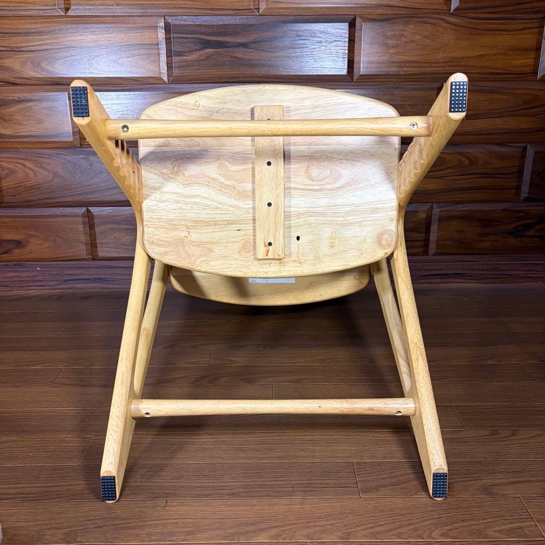 組み立て不要 大和屋　yamatoya アッフル チェア テーブル・ガード付き