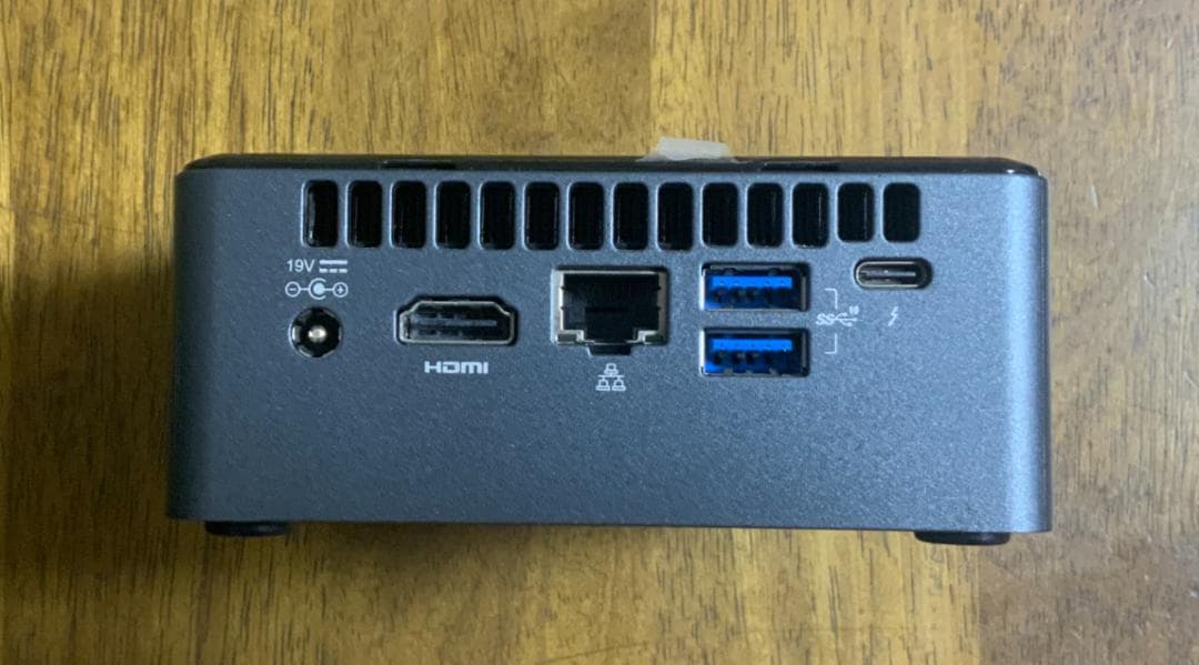 INETL NUC NUC8i7BEH+SSD M.2 500GB+メモリ8GB