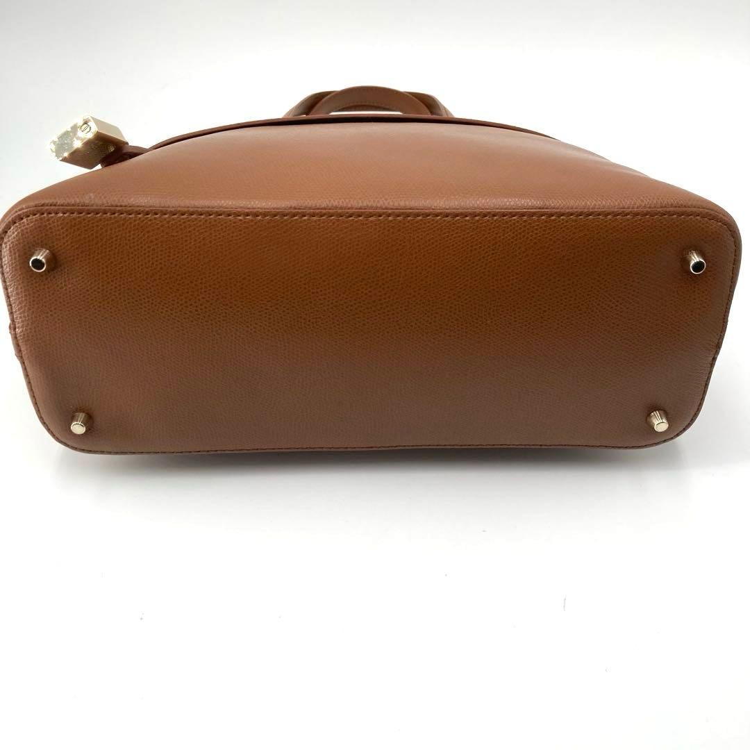 極美品✨FURLA フルラ 現行 パイパー 2way ハンドバッグ キャメル