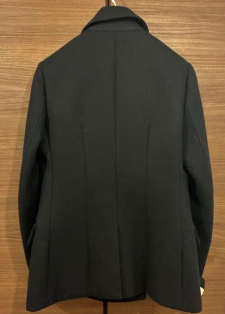 mayu 　PRADA ピーコート　ショートコート　ブラック　40 リボン