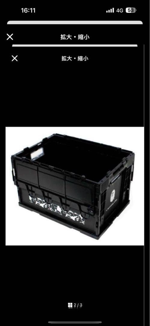 A BATHING APE CONTAINER BAPE コンテナ