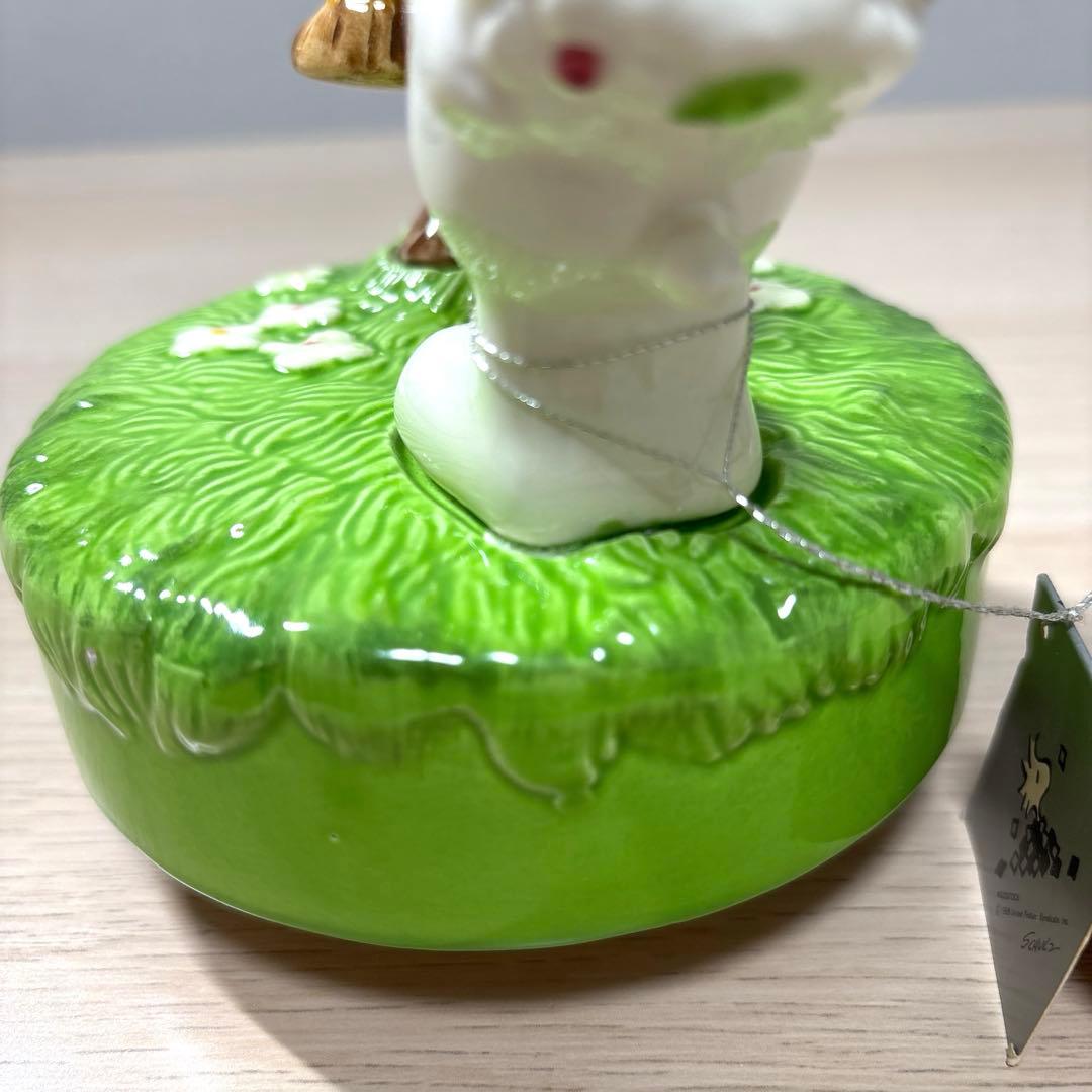 PEANUTS スヌーピー オルゴール 陶器　ヴィンテージ　snoopy