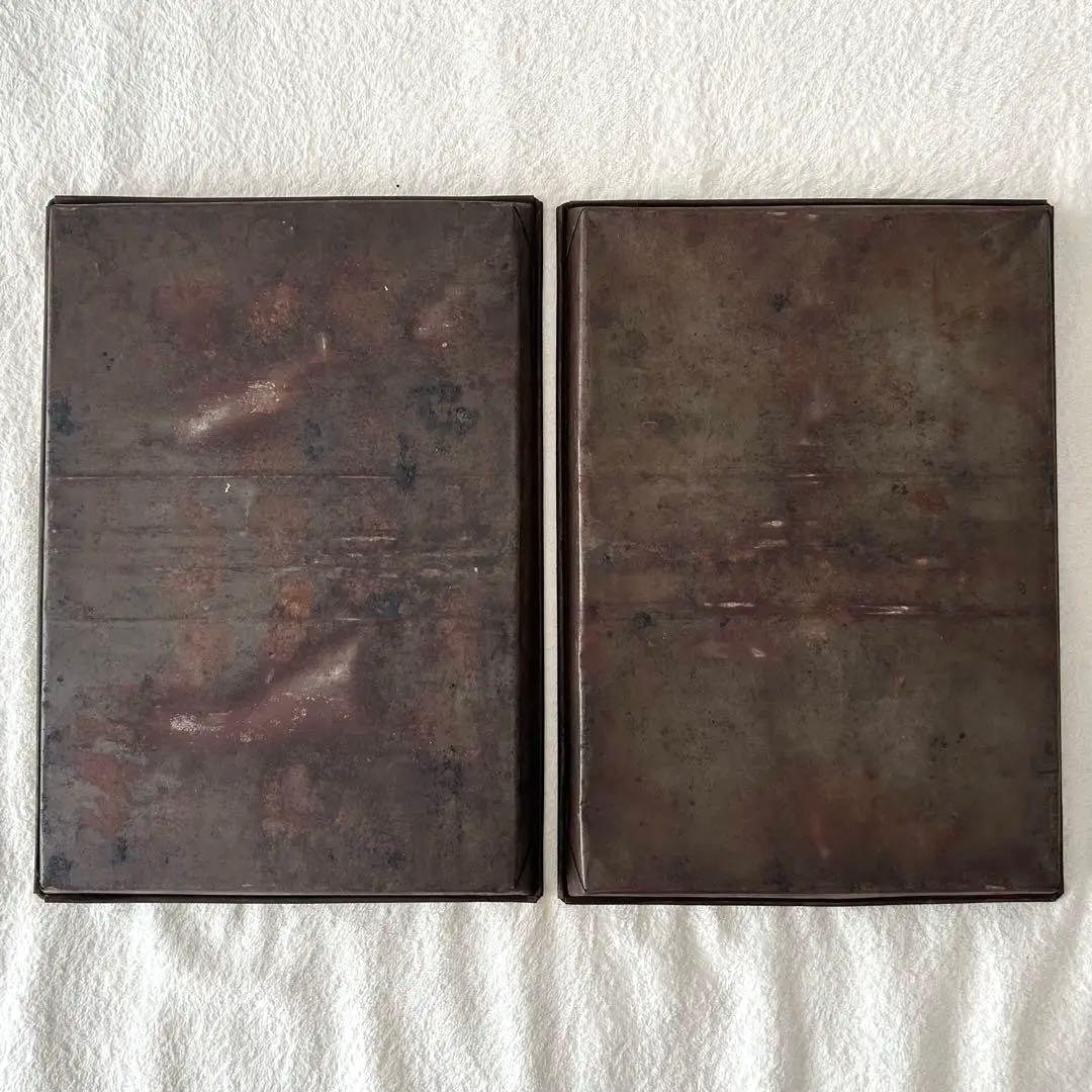 雰囲気のあるプレート　2枚セット