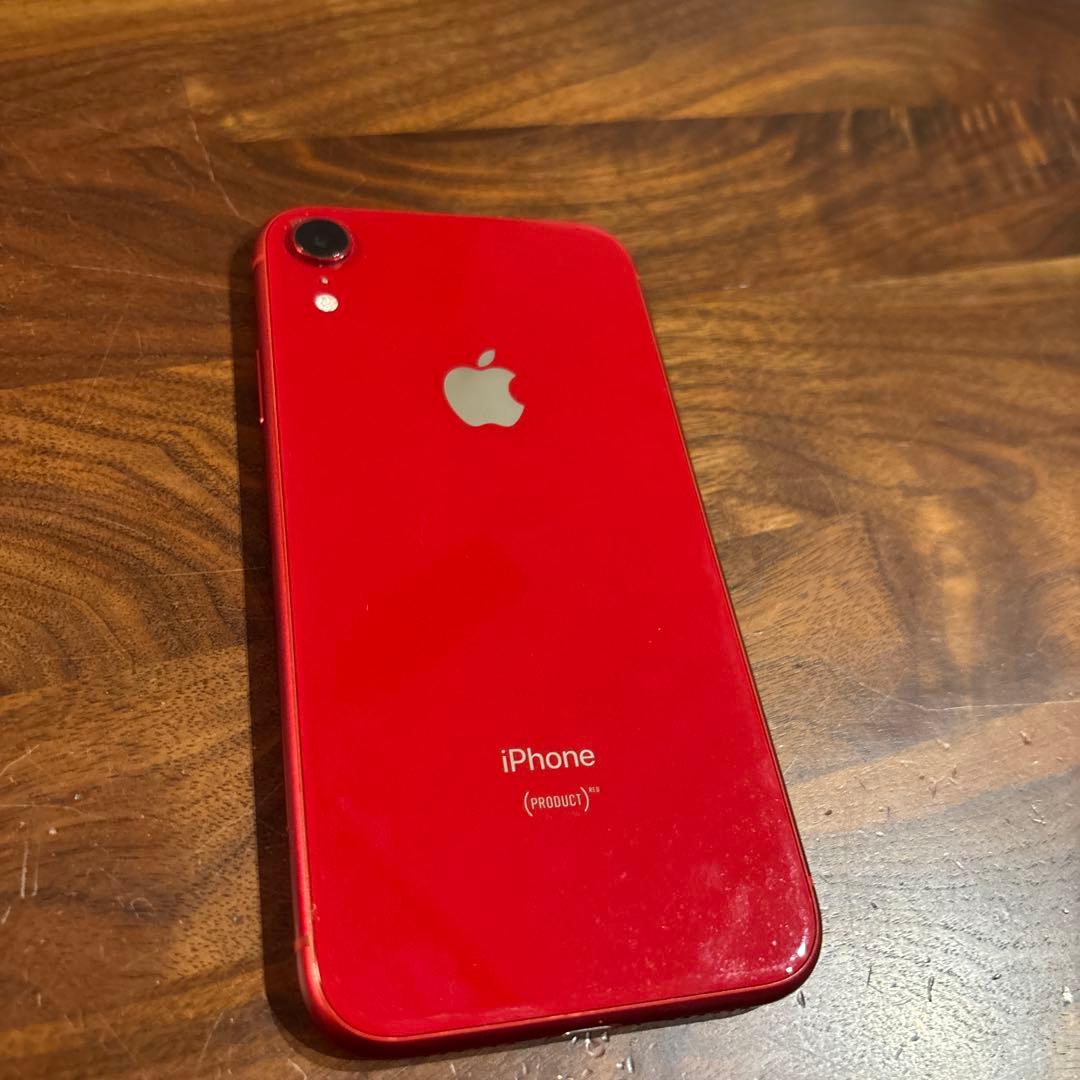 Apple iPhone XR レッド　本体　64GB 箱付き　SIMフリー